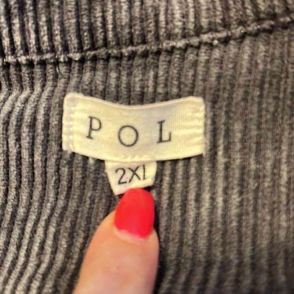 POL Amazing Grey Corduroy Jacket. Size XXL. - Picture 4 of 13
